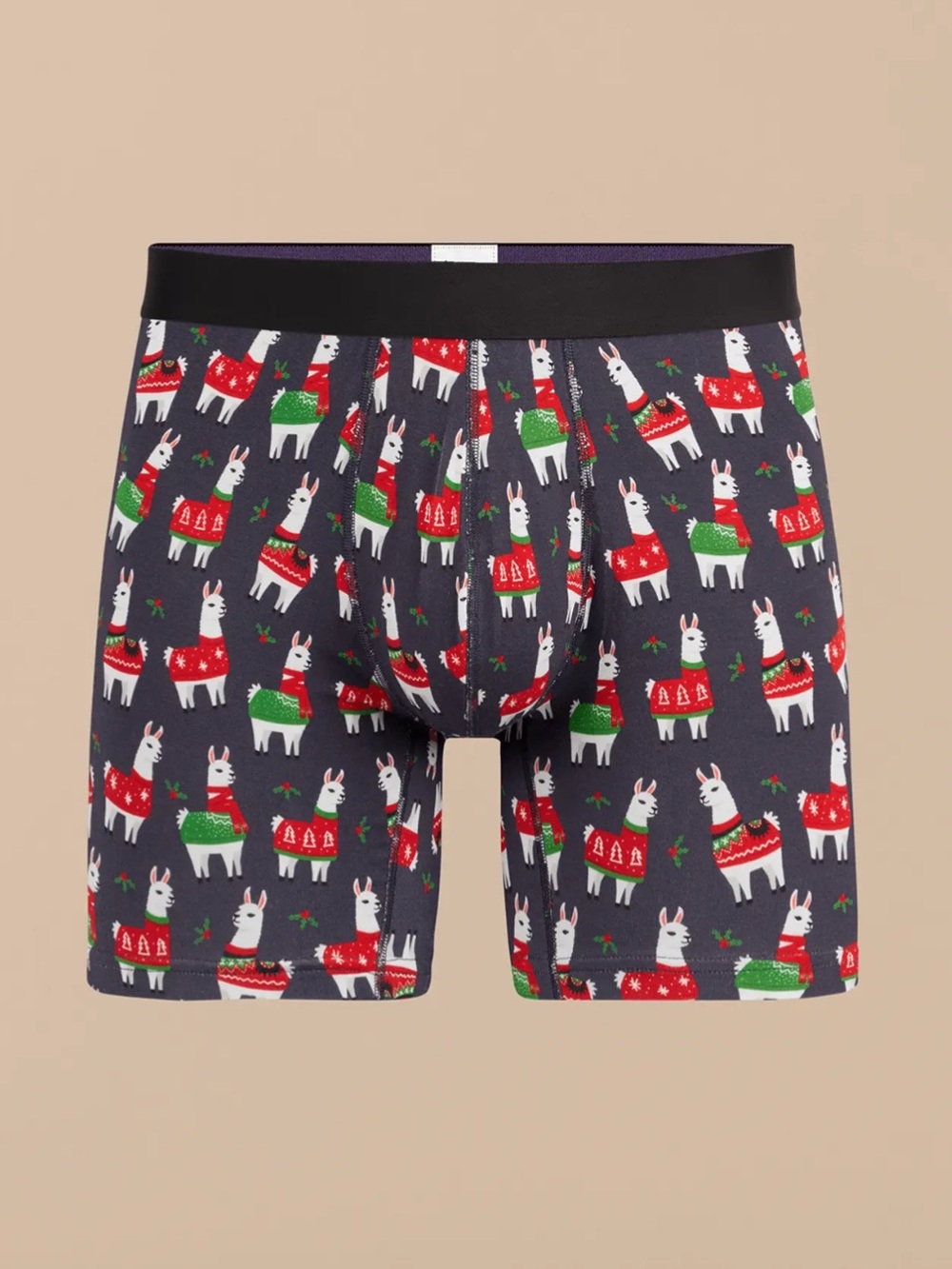 MeUndies Men's Llama Print Boxer Briefs
